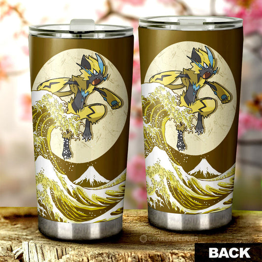 Zeraora Tumbler Cup Custom Pokemon Car Accessories - Gearcarcover - 2