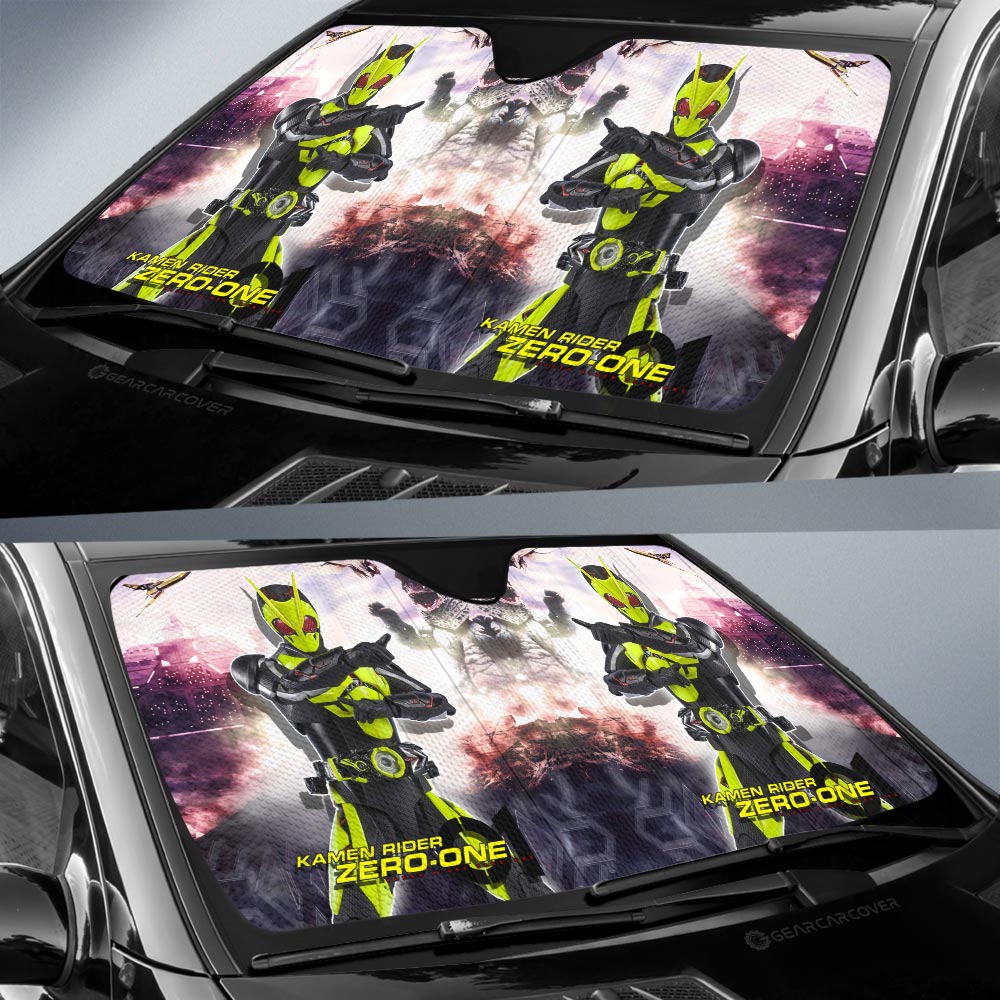 Zero One Car Sunshade Custom Kamen Rider Car Accessories - Gearcarcover - 2