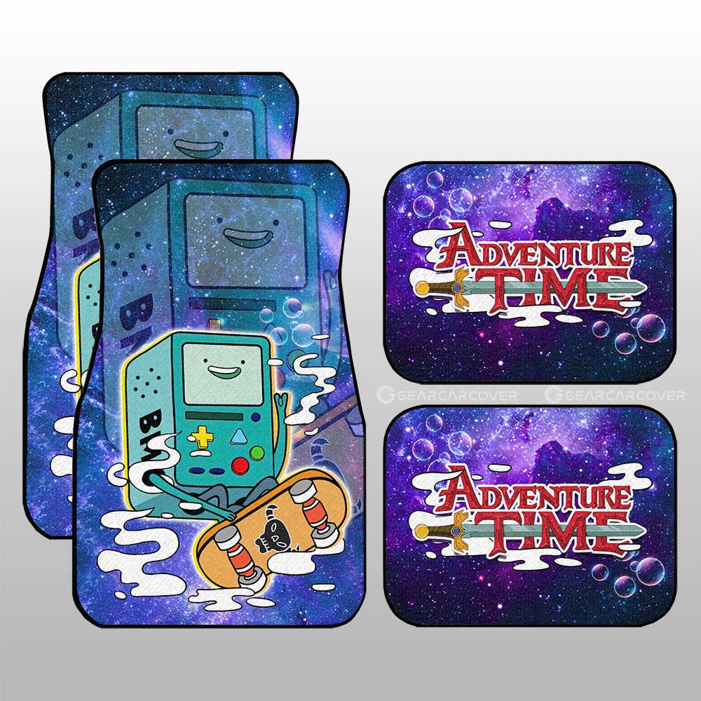 Adventure Time Bmo Galaxy Car Floor Mats Custom - Gearcarcover - 3