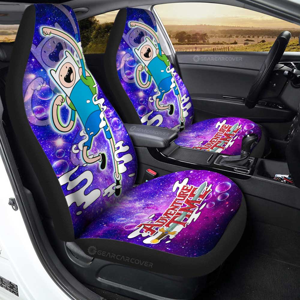 Adventure Time Finn Galaxy Car Seat Covers Custom - Gearcarcover - 3