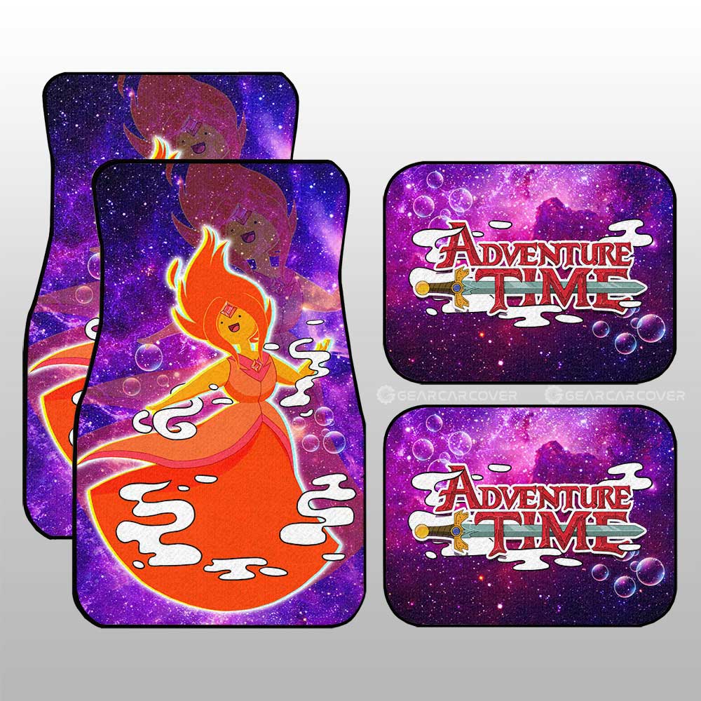 Adventure Time Fire Princess Galaxy Car Floor Mats Custom - Gearcarcover - 3