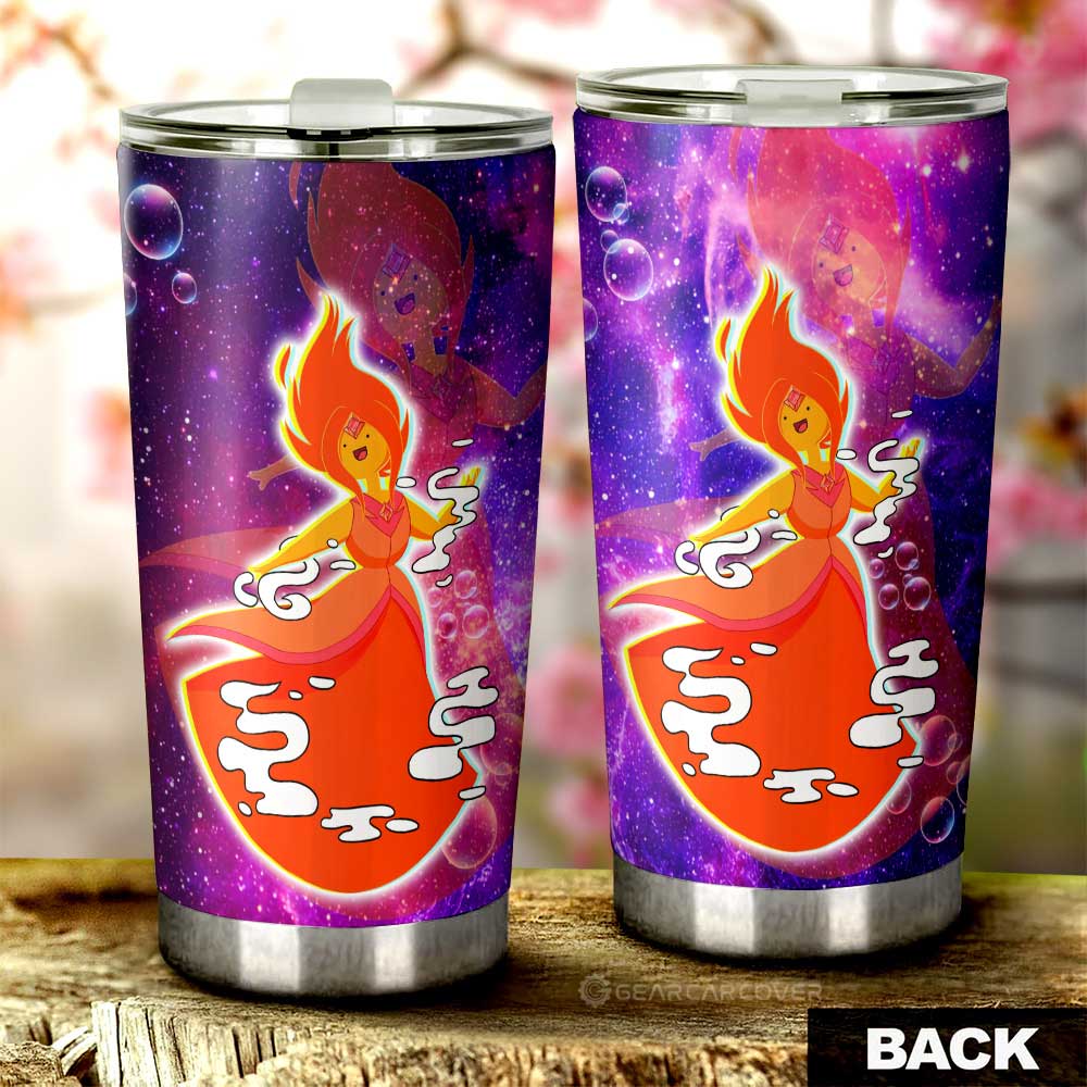 Adventure Time Fire Princess Galaxy Stainless Steel Tumbler Cup Custom - Gearcarcover - 3