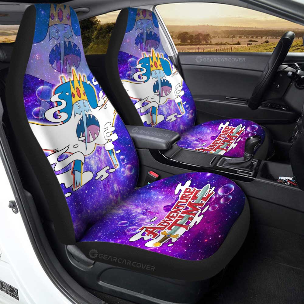 Adventure Time Ice King Galaxy Car Seat Covers Custom - Gearcarcover - 3