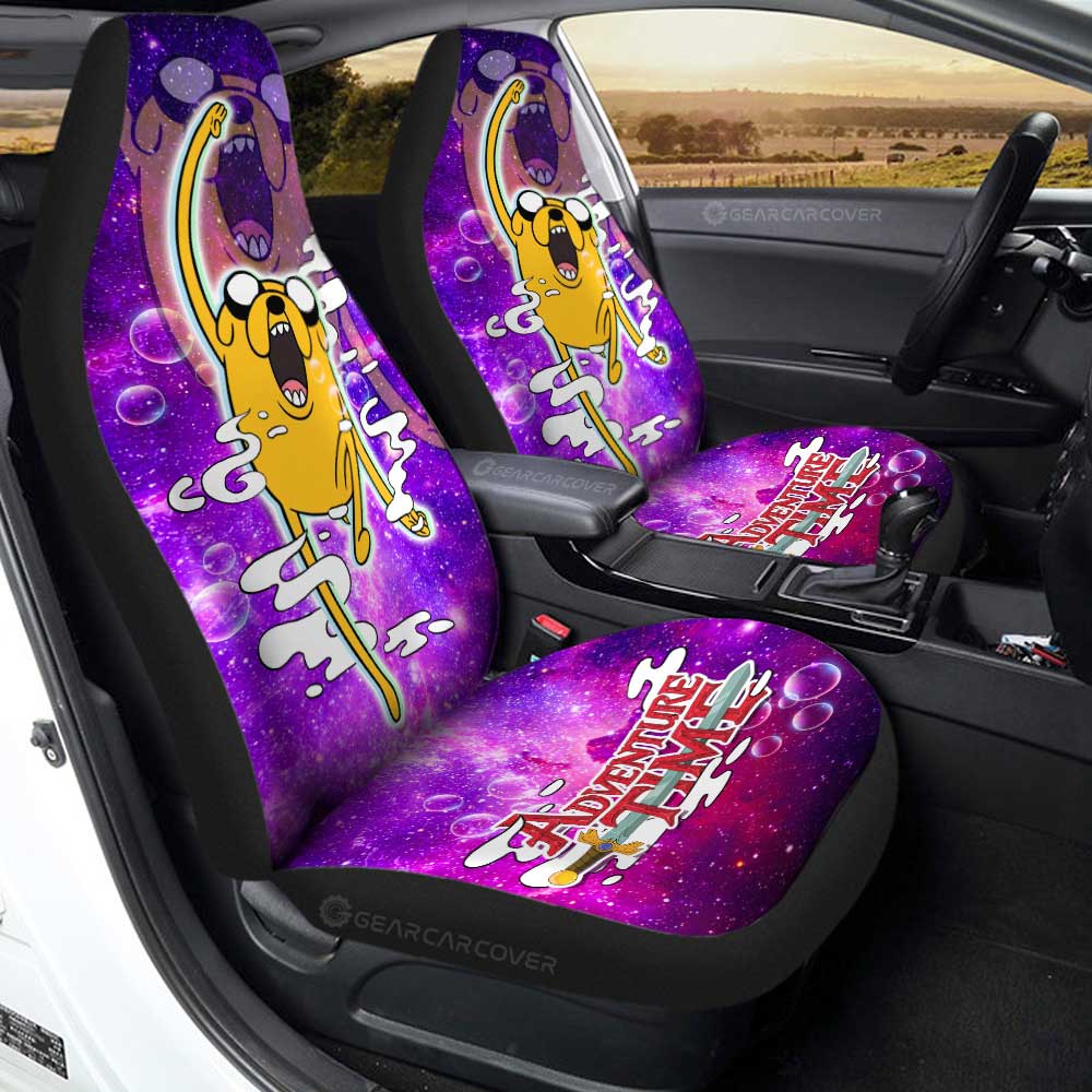 Adventure Time Jake Galaxy Car Seat Covers Custom - Gearcarcover - 3