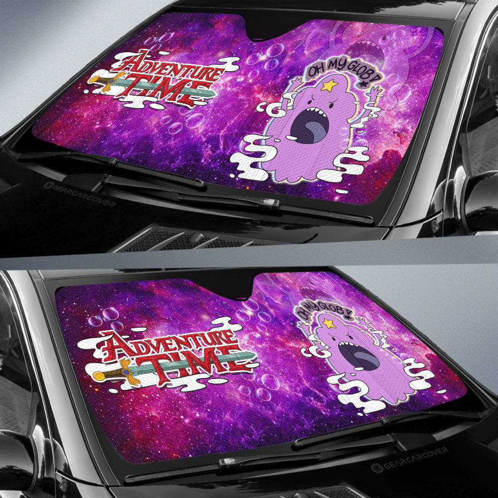 Adventure Time Lumpy Space Princess Galaxy Car Sunshade Custom - Gearcarcover - 3