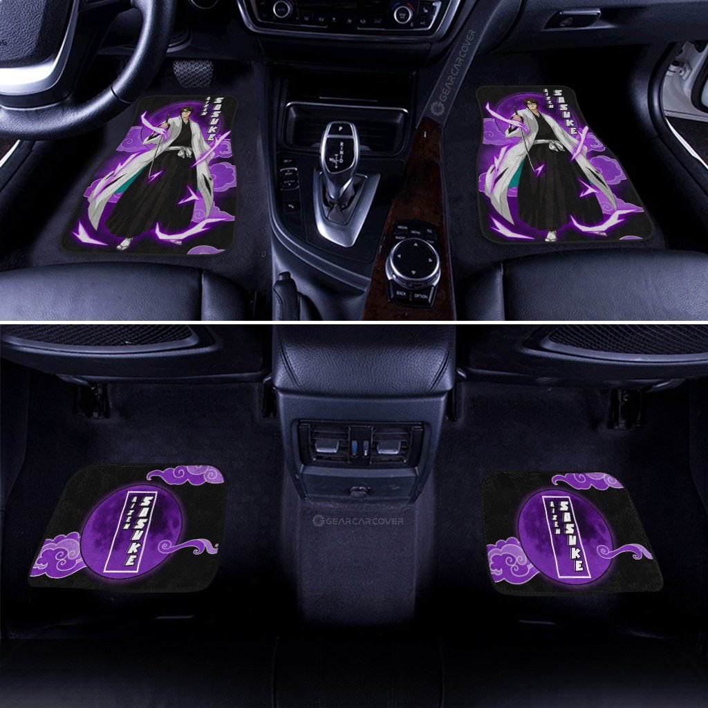 Aizen Sosuke Car Floor Mats Custom Anime Bleach Car Interior Accessories - Gearcarcover - 3