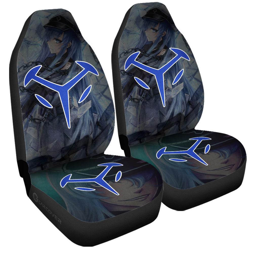 Akame Ga Kill Esdeath Car Seat Covers Custom Anime Car Accessories - Gearcarcover - 3