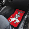 Akaza Car Floor Mats Custom Demon Slayer Anime Car Accessories Manga Style For Fans - Gearcarcover - 4