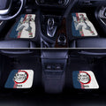 Akaza Car Floor Mats Custom Demon Slayer Car Accessories For Anime Fans - Gearcarcover - 3