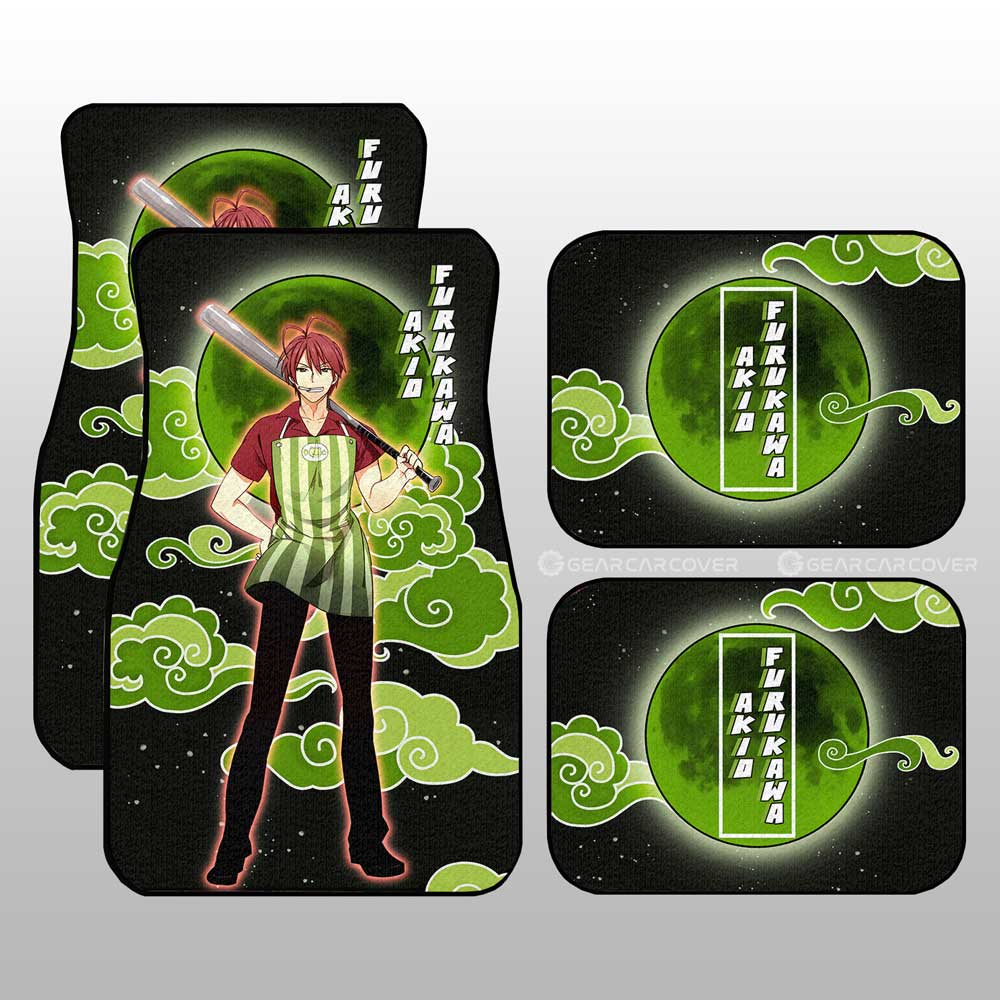 Akio Furukawa Car Floor Mats Custom Clannad Anime Car Accessories - Gearcarcover - 1