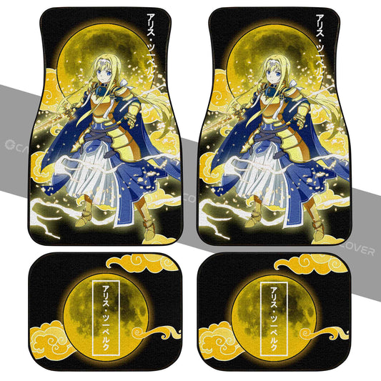 Alice Car Floor Mats Custom Sword Art Online Anime Car Accessories - Gearcarcover - 2