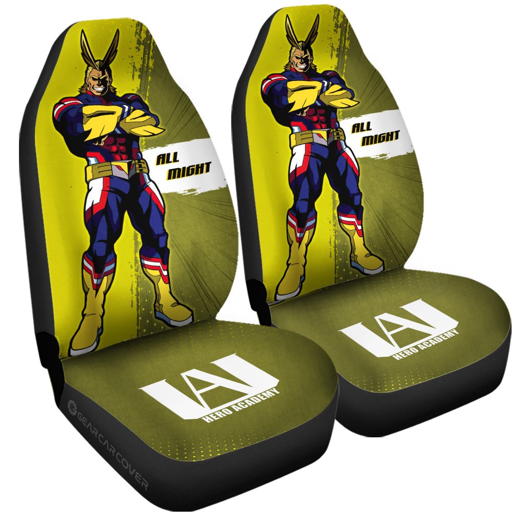 All Might Car Seat Covers Custom For My Hero Academia Anime Fans - Gearcarcover - 3