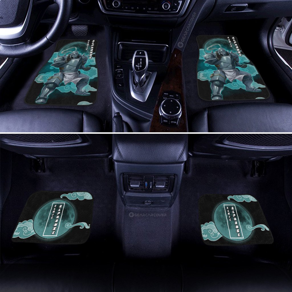 Alphonse Elric Car Floor Mats Custom Fullmetal Alchemist Anime Car Interior Accessories - Gearcarcover - 3