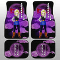 Android 18 Car Floor Mats Custom Dragon Ball Anime Car Interior Accessories - Gearcarcover - 2