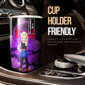 Android 18 Tumbler Cup Custom Dragon Ball Anime Car Interior Accessories - Gearcarcover - 2