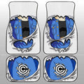 Android 18 Uniform Car Floor Mats Custom Dragon Ball Anime - Gearcarcover - 1