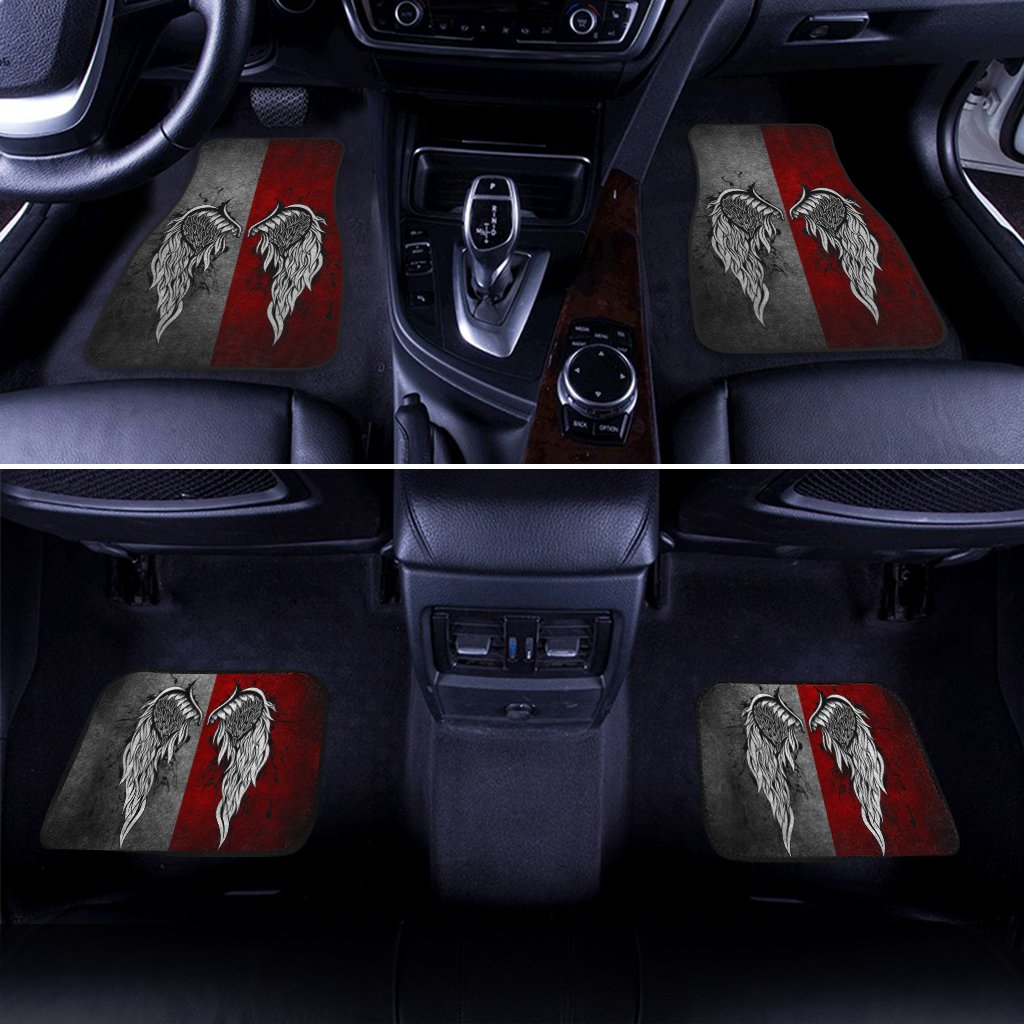 Angle Wings Custom Car Floor Mats - Gearcarcover - 4