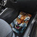 Angry Tiger Car Floor Mats Custom Wild Animal Car Accessories - Gearcarcover - 4