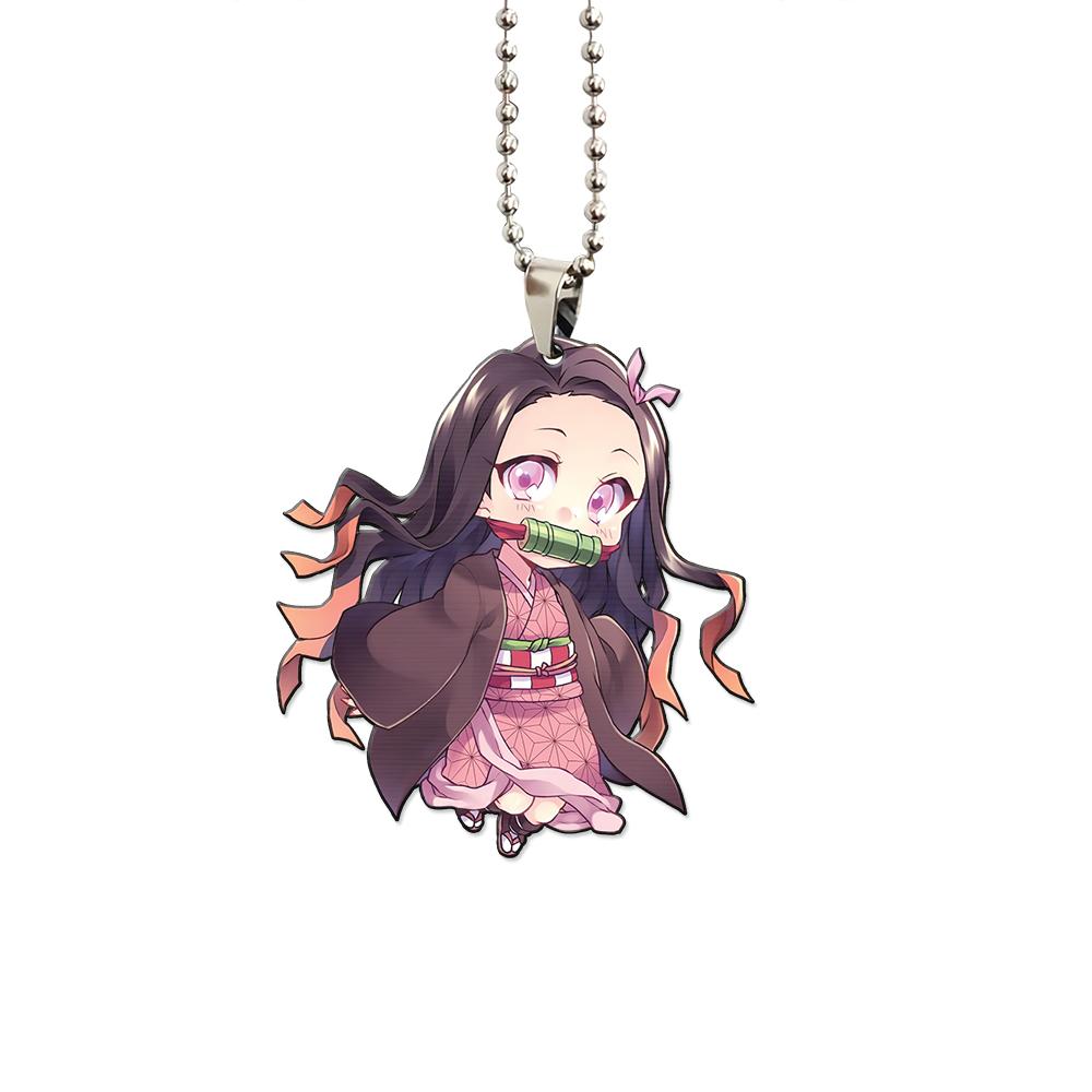 Anime Demon Slayer Nezuko Ornament Custom Car Interior Accessories - Gearcarcover - 1