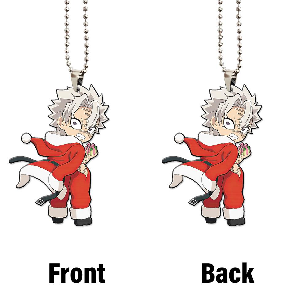 Anime Demon Slayer Sanemi Shinazugawa Ornament Custom Christmas Car Accessories - Gearcarcover - 4