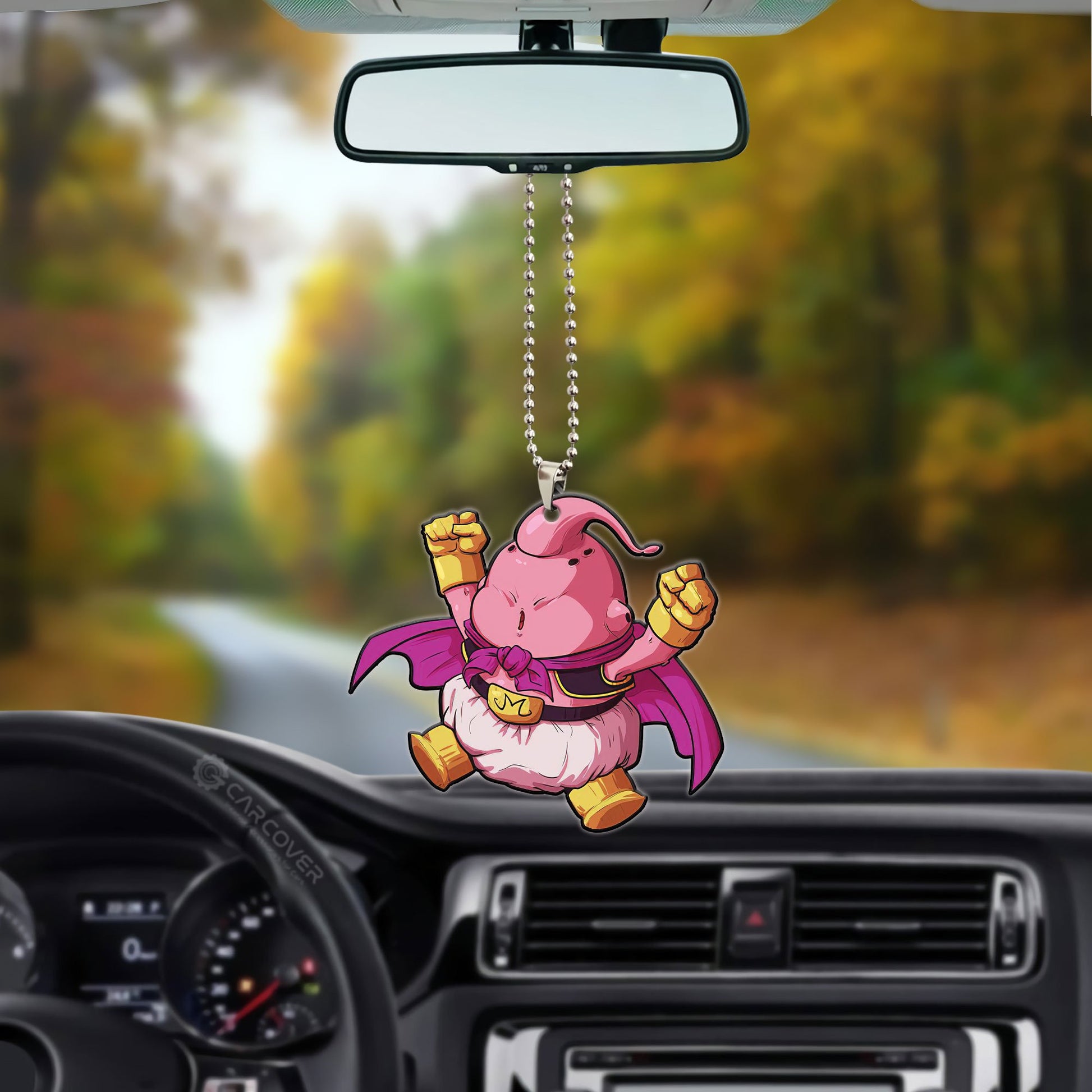 Anime Dragon Ball Manji Buu Ornament Custom Car Interior Accessories - Gearcarcover - 3