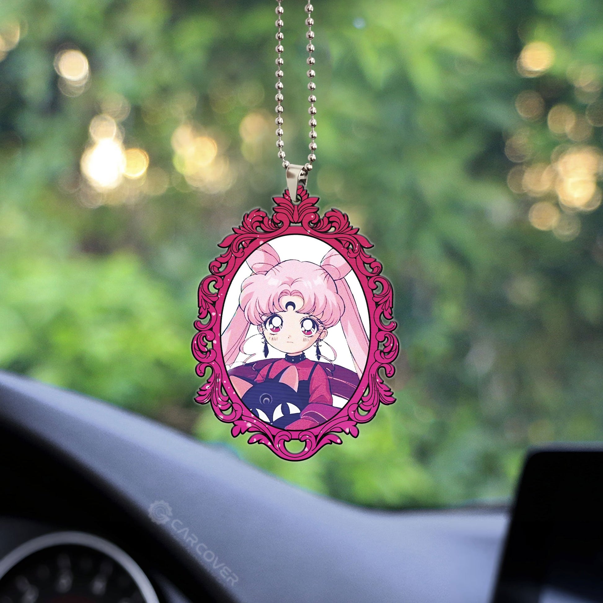 Anime Sailor Moon Black Lady Ornament Custom Car Interior Accessories - Gearcarcover - 2