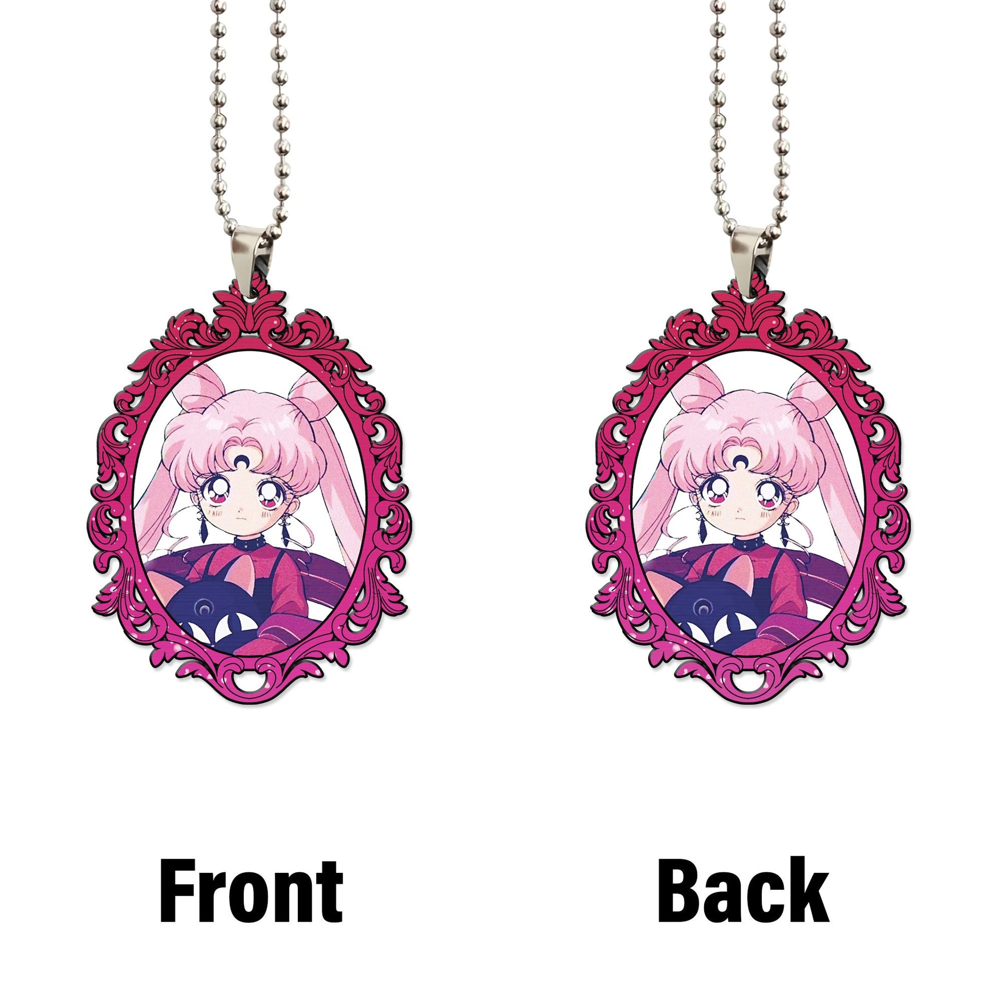 Anime Sailor Moon Black Lady Ornament Custom Car Interior Accessories - Gearcarcover - 4