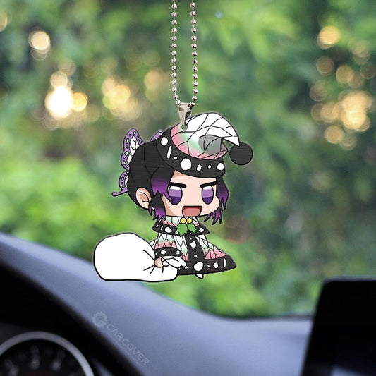 Anime Shinobu Kochou Parodu Parodu Ornament Custom Demon Slayer Car Accessories - Gearcarcover - 2