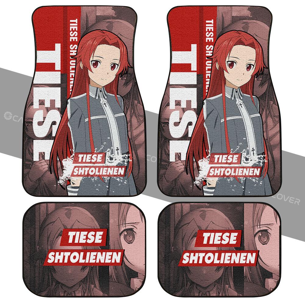 Anime Sword Art Online Tiese Shtolienen Car Floor Mats Custom Car Interior Accessories - Gearcarcover - 2