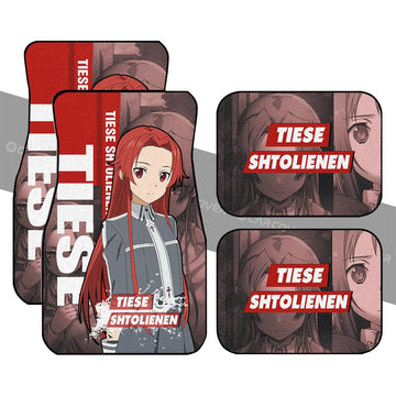 Anime Sword Art Online Tiese Shtolienen Car Floor Mats Custom Car Interior Accessories - Gearcarcover - 1