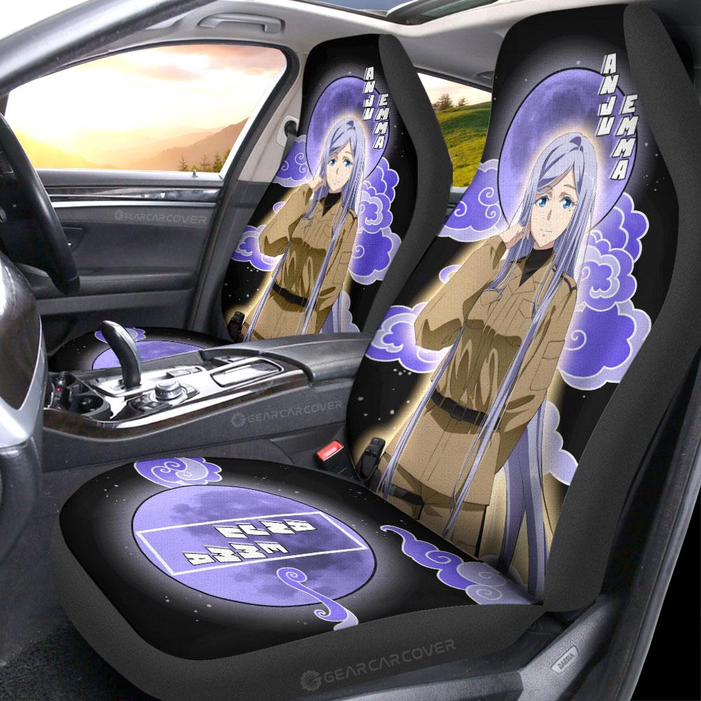 Anju Emma Car Seat Covers Custom 86 Eighty Six Anime Car Accessories - Gearcarcover - 2