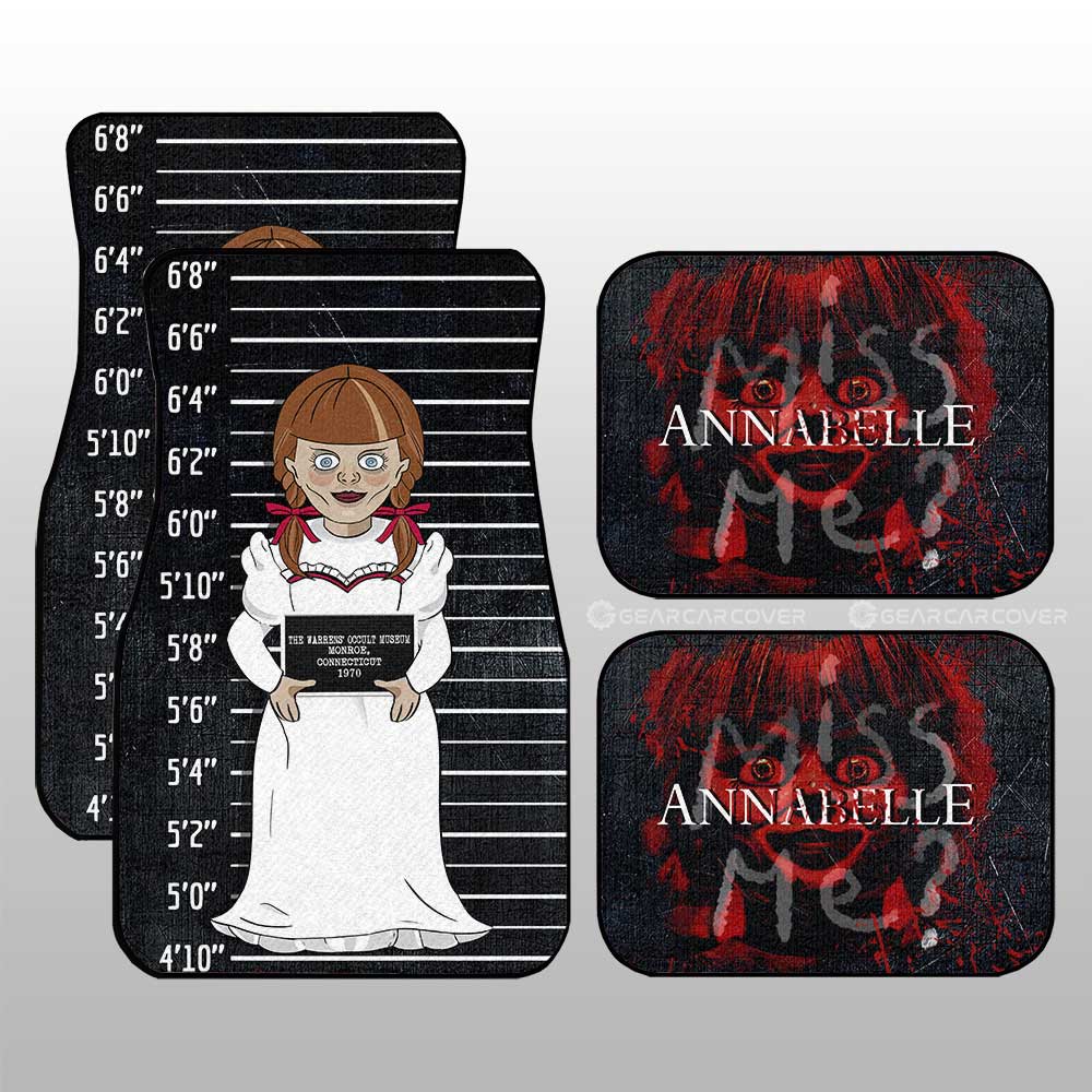 Annabelle in The Conjuring and Annabelle Car Floor Mats Custom Horro Characters Car Accessories - Gearcarcover - 3