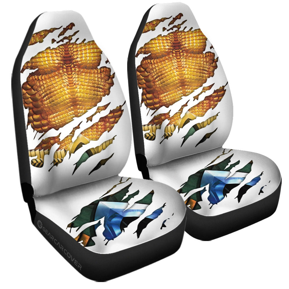 Aquaman Car Seat Covers Custom Uniform Car Accessories - Gearcarcover - 3