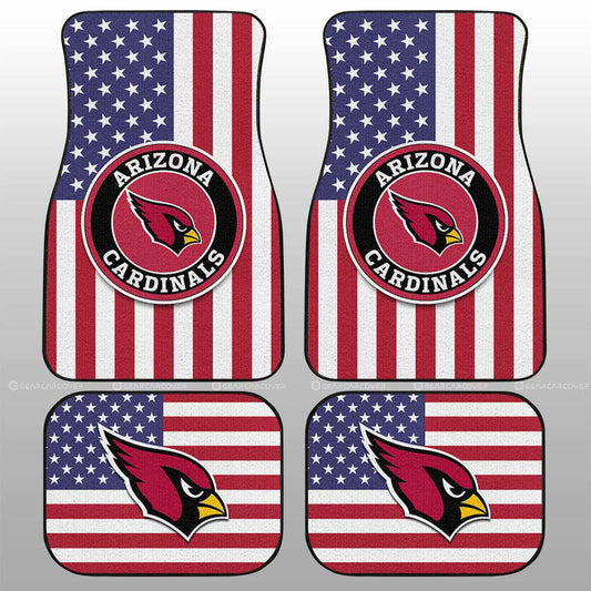 Arizona Cardinals Car Floor Mats Custom Car Decor Accessories - Gearcarcover - 1