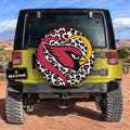 Arizona Cardinals Spare Tire Cover Custom For Fans - Gearcarcover - 2