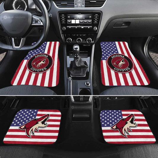 Arizona Coyotes Car Floor Mats Custom Car Decor Accessories - Gearcarcover - 2