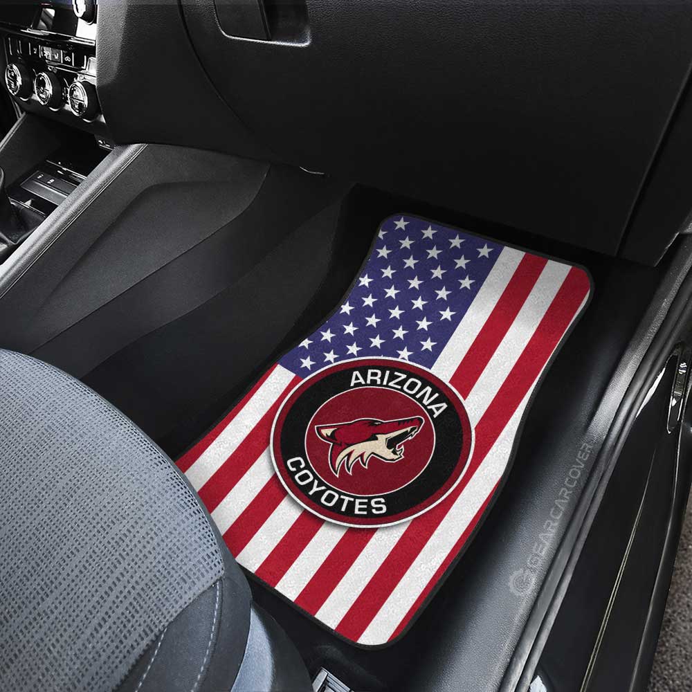 Arizona Coyotes Car Floor Mats Custom Car Decor Accessories - Gearcarcover - 3