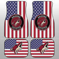Arizona Coyotes Car Floor Mats Custom Car Decor Accessories - Gearcarcover - 1