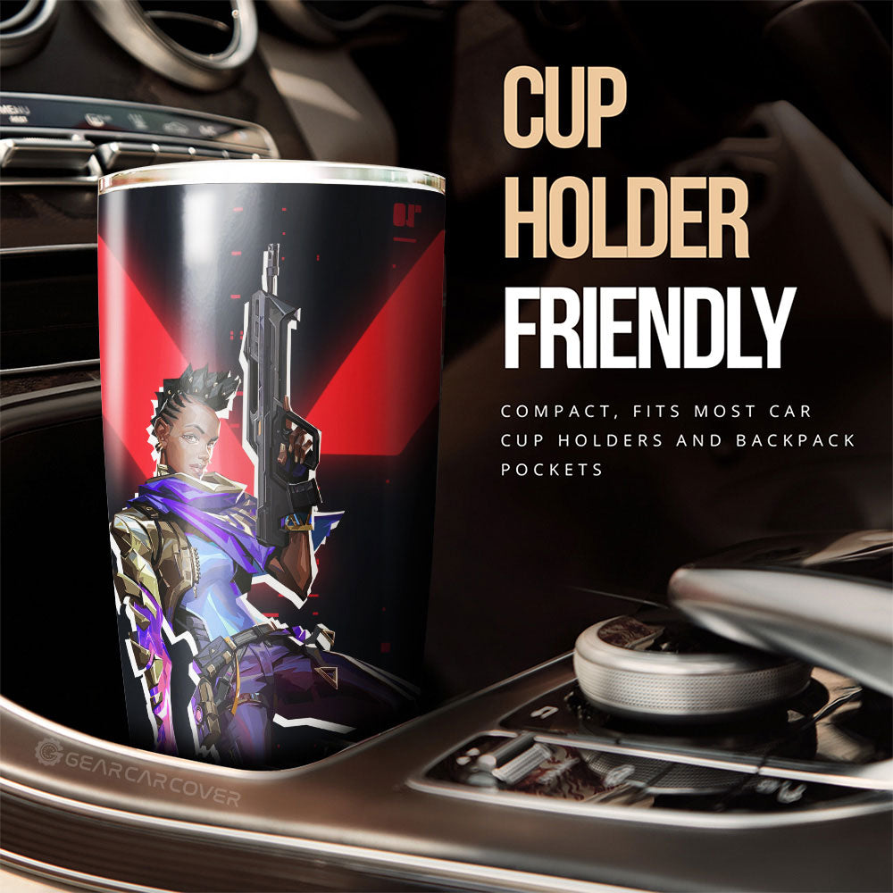 Astra Tumbler Cup Custom Valorant Agent - Gearcarcover - 2