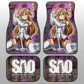 Asuna Car Floor Mats Custom Sword Art Online Anime Manga Galaxy Style - Gearcarcover - 2