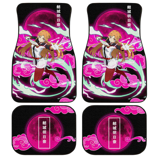 Asuna Yuuki Car Floor Mats Custom Sword Art Online Anime Car Accessories - Gearcarcover - 2