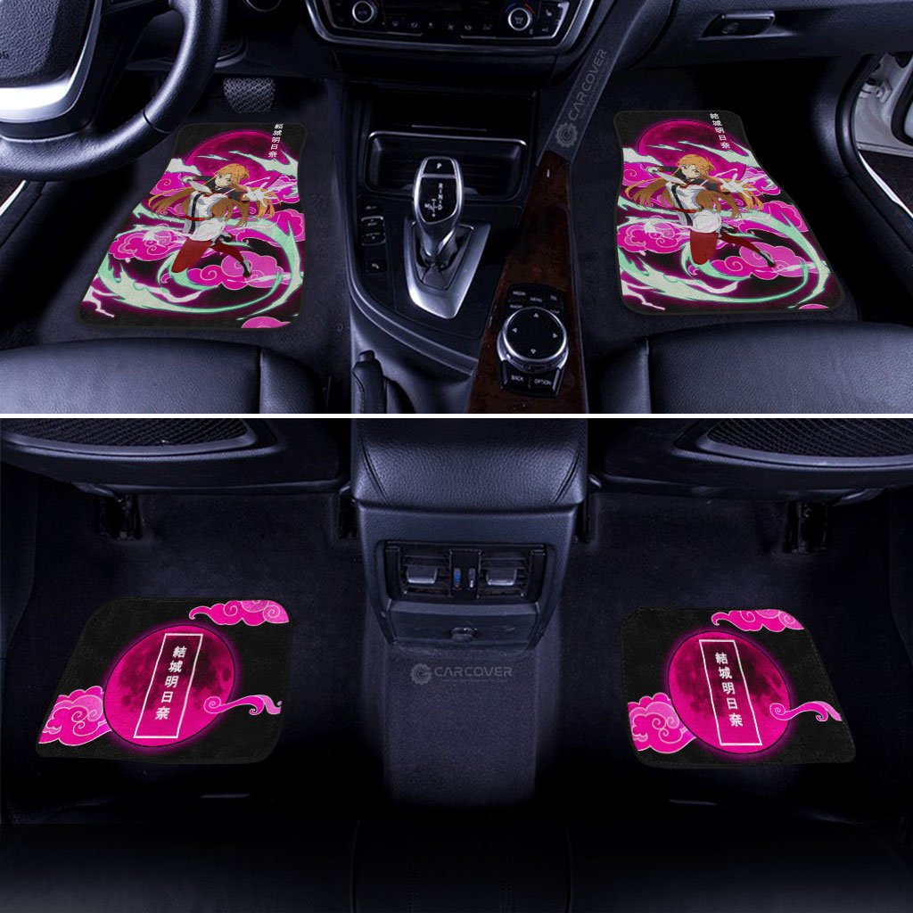 Asuna Yuuki Car Floor Mats Custom Sword Art Online Anime Car Accessories - Gearcarcover - 3