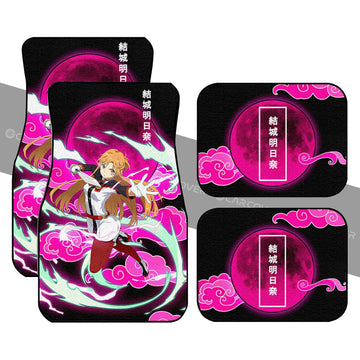 Asuna Yuuki Car Floor Mats Custom Sword Art Online Anime Car Accessories - Gearcarcover - 1