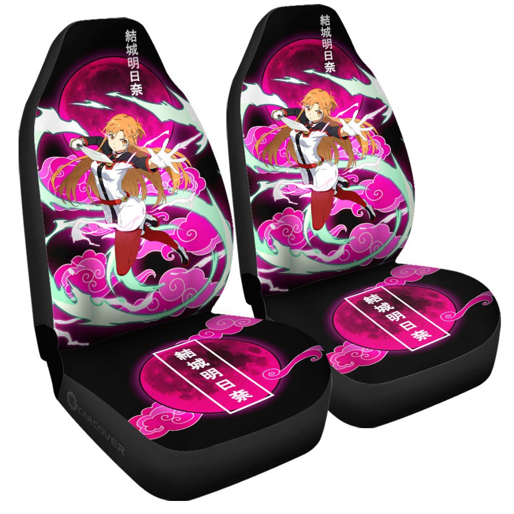 Asuna Yuuki Car Seat Covers Custom Sword Art Online Anime Car Accessories - Gearcarcover - 3
