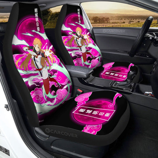 Asuna Yuuki Car Seat Covers Custom Sword Art Online Anime Car Accessories - Gearcarcover - 1