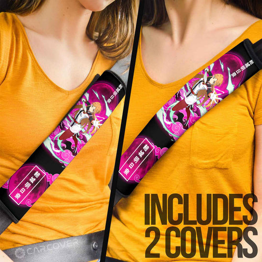 Asuna Yuuki Seat Belt Covers Custom Sword Art Online Anime Car Accessories - Gearcarcover - 2