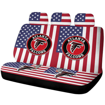 Atlanta Falcons Car Back Seat Cover Custom Car Accessories - Gearcarcover - 1