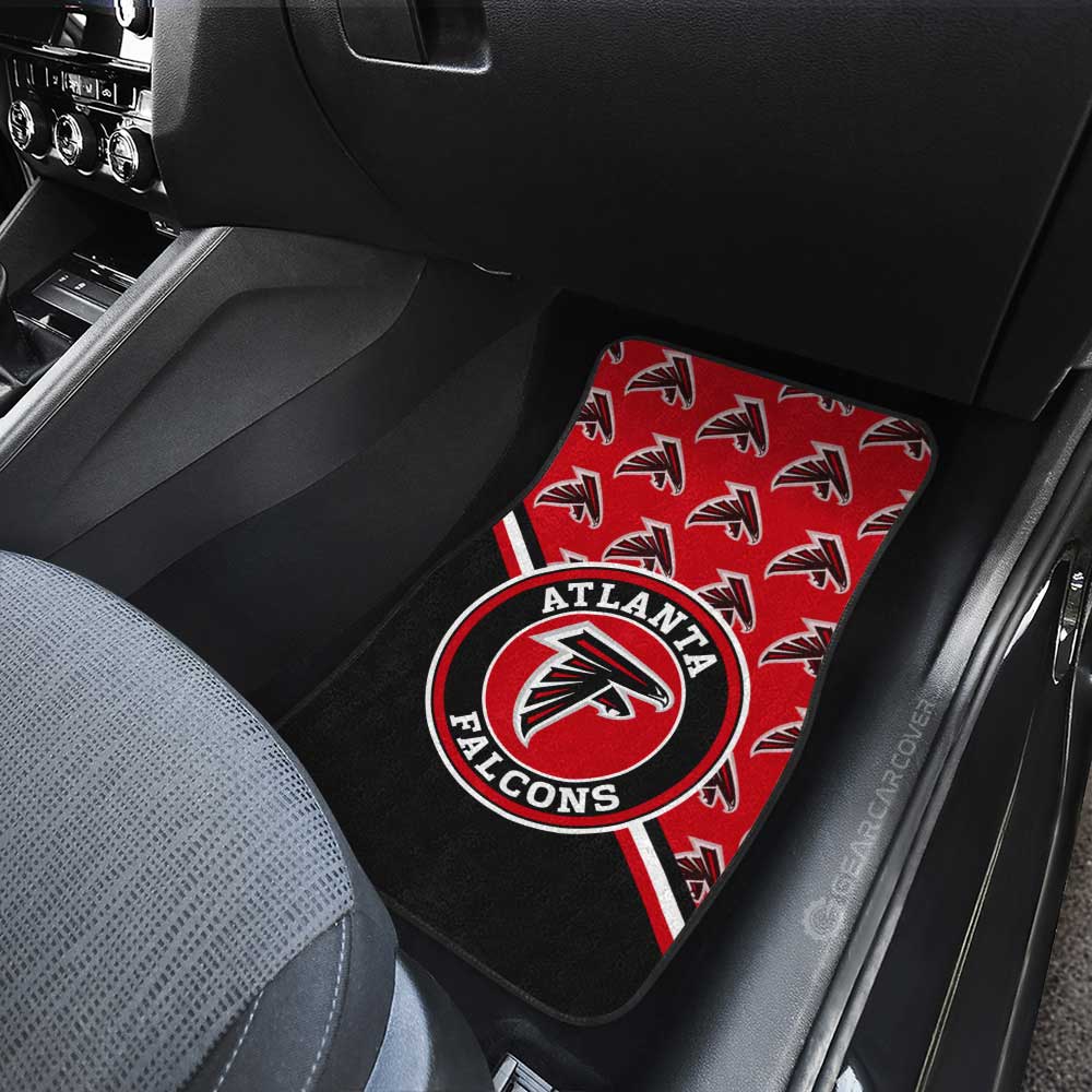 Atlanta Falcons Car Floor Mats Custom Car Accessories For Fans - Gearcarcover - 3