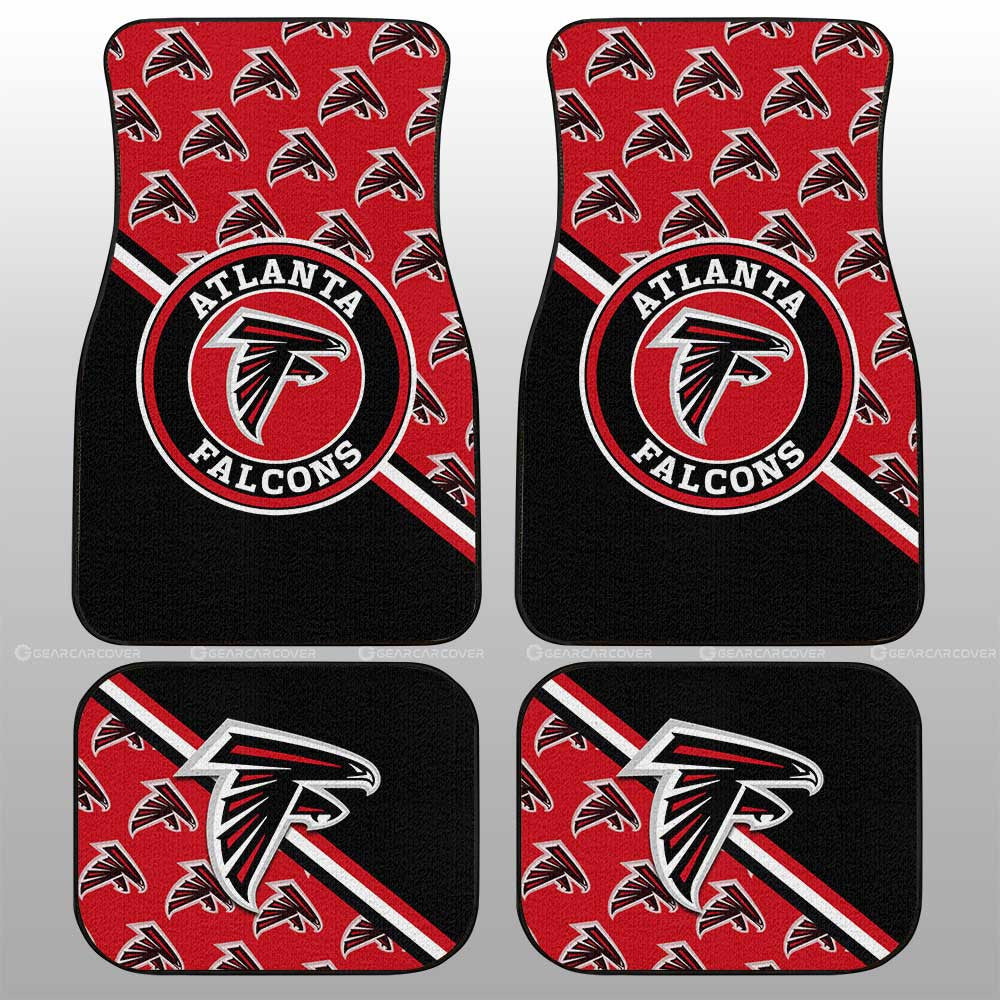 Atlanta Falcons Car Floor Mats Custom Car Accessories For Fans - Gearcarcover - 1