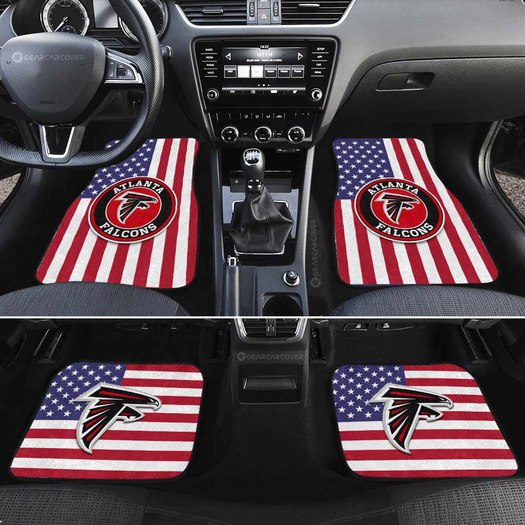 Atlanta Falcons Car Floor Mats Custom Car Decor Accessories - Gearcarcover - 2